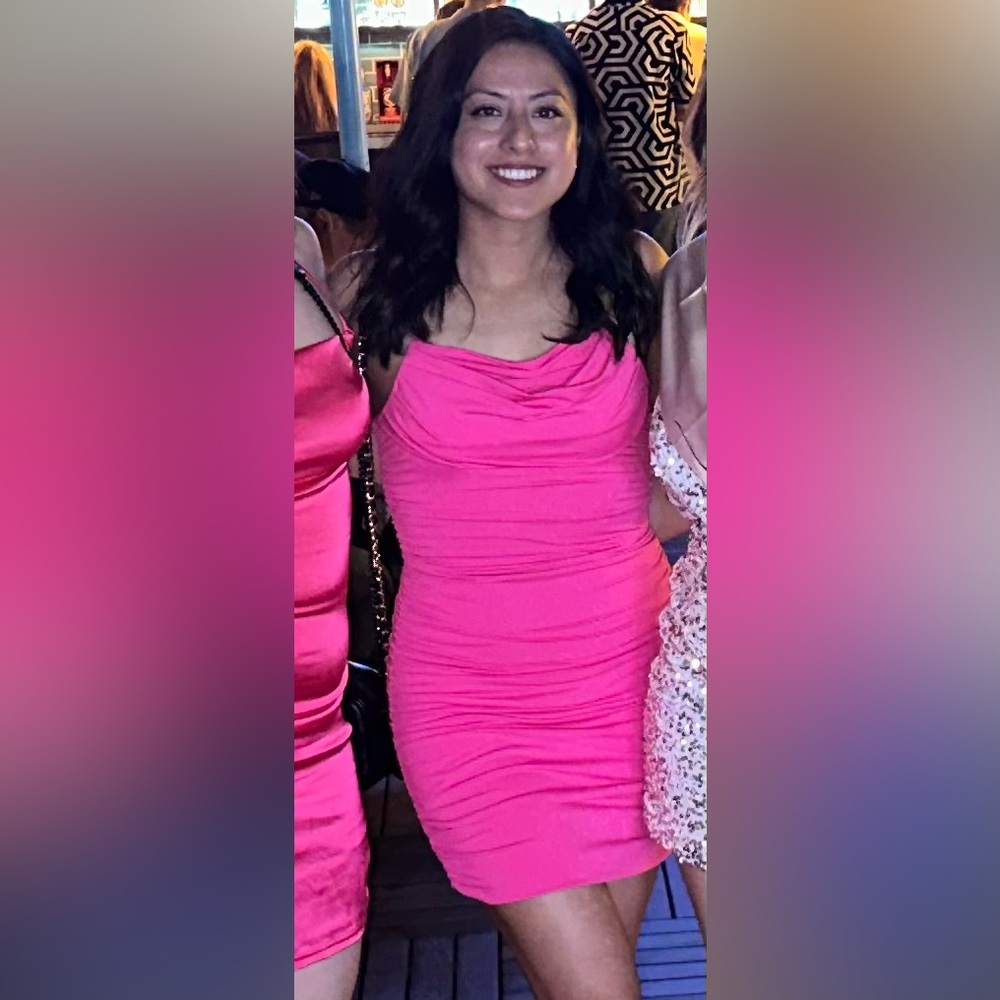 SHEIN Hot pink Bodycon dress size small